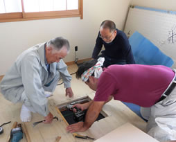 リフォームの様子